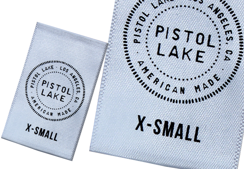 am accessories woven label
